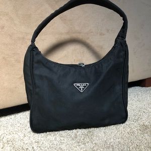 Prada mini tessuto hobo